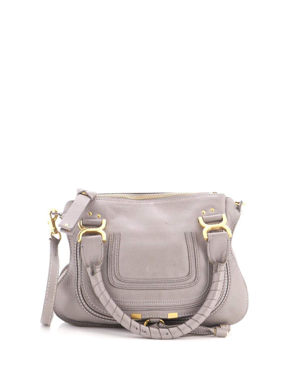 Chloe Marcie Satchel Leather Small #356504C12B